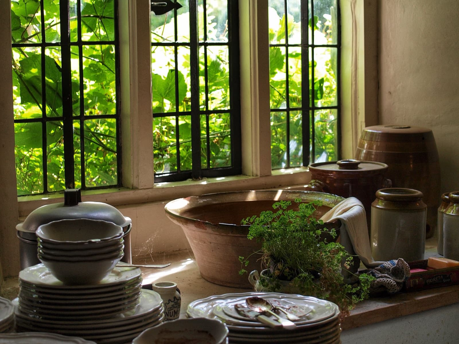 A calm, organised family home