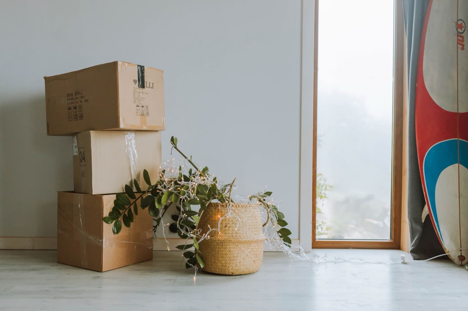 A calm, organised family home