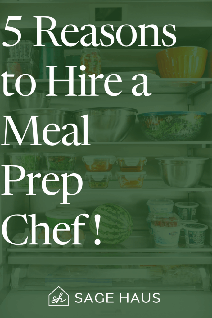 meal prep chef