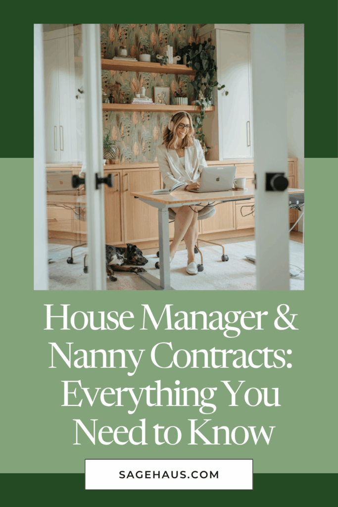 nanny contract