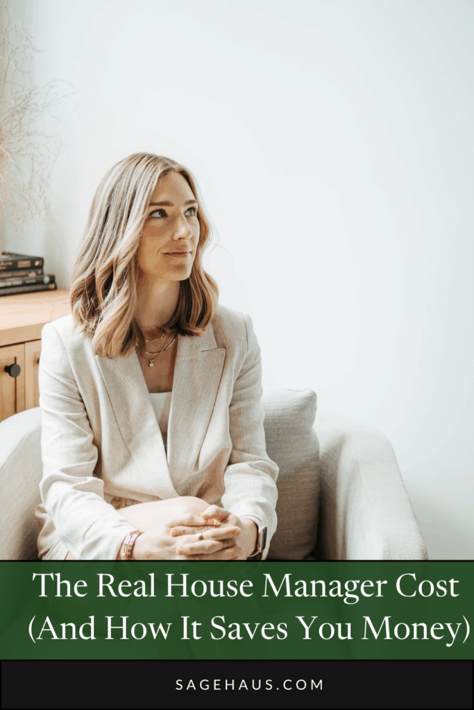house manager cost