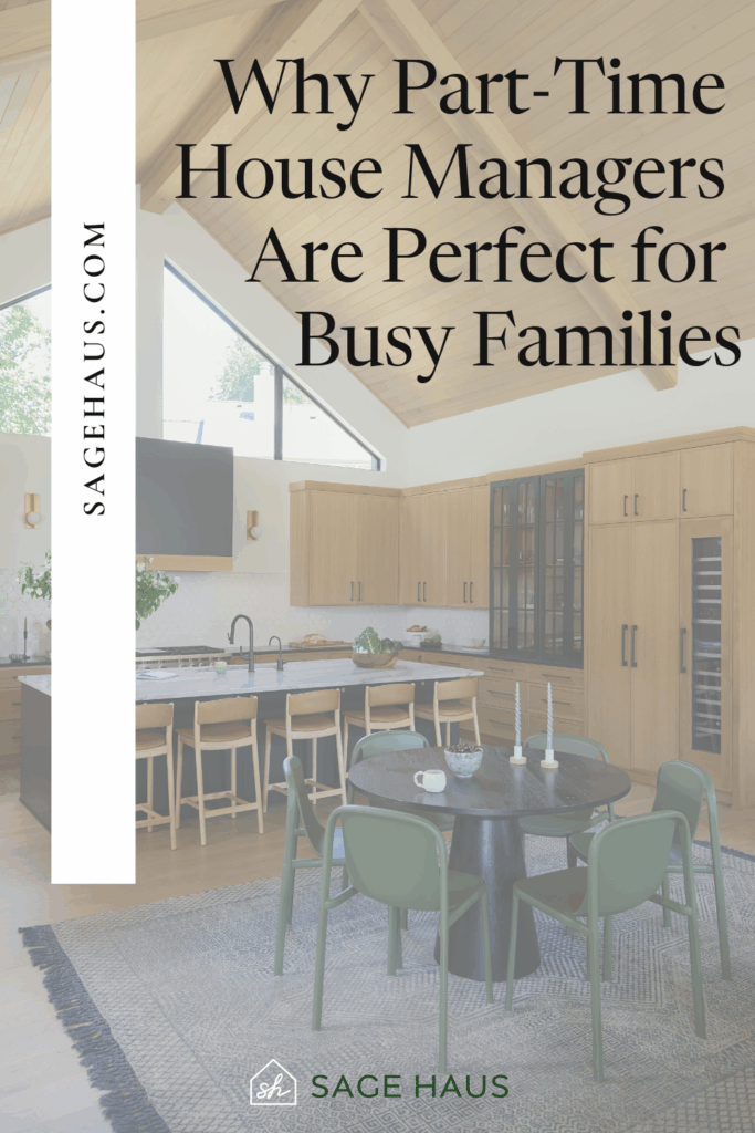 part time house manager