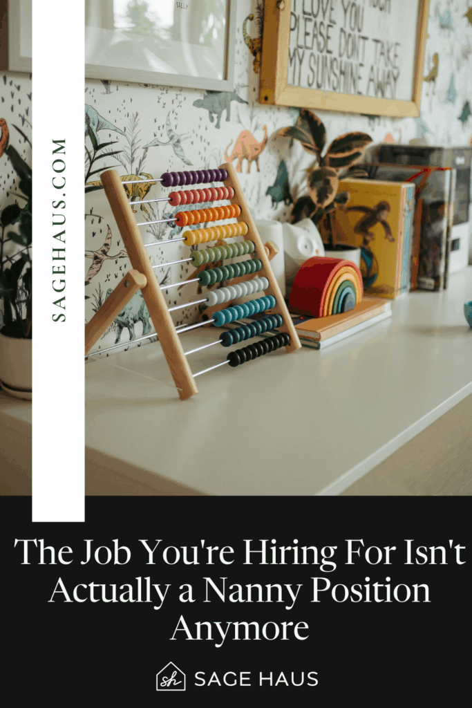 nanny tasks and duties