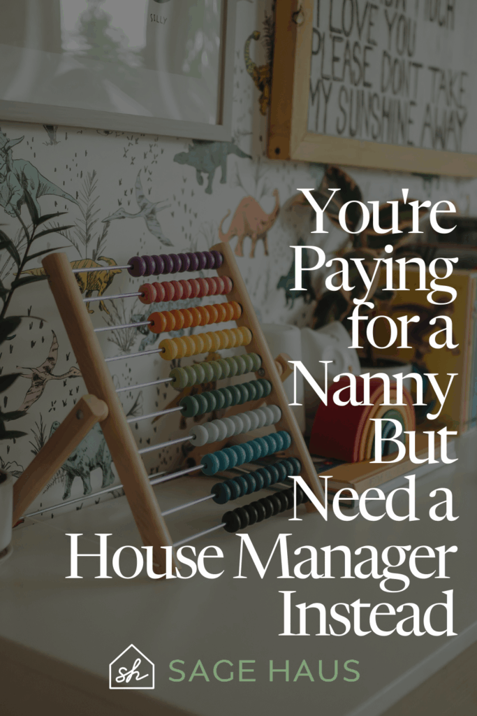 nanny tasks and duties