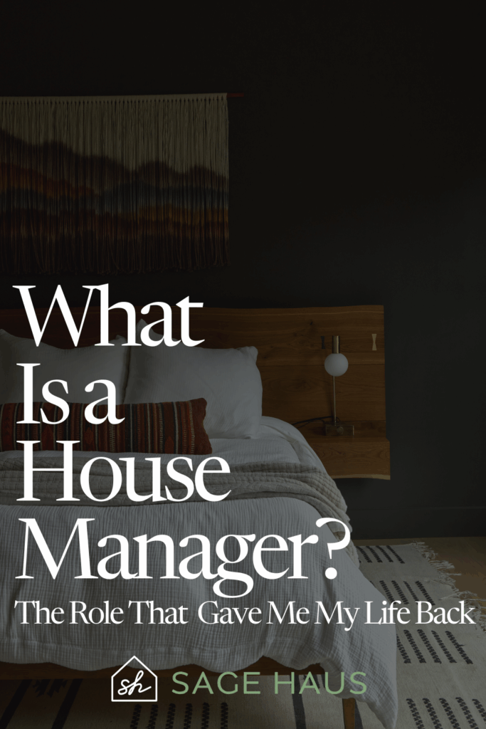 what is a house manager